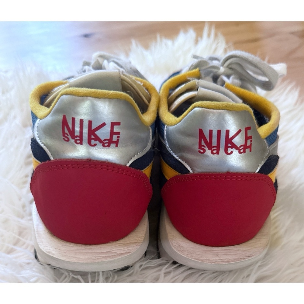 Limited Edition sacai x Nike LDWaffle Varsity Blue Colonlock Sneakers Shoes 10.5 - Picture 7 of 13